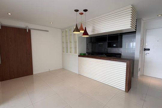 Sala/cozinha de apartamento à venda com 3 quartos, 86m² em Vila Mariana, São Paulo