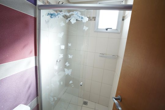 Banheiro social de apartamento para alugar com 4 quartos, 119m² em Setor Bueno, Goiânia
