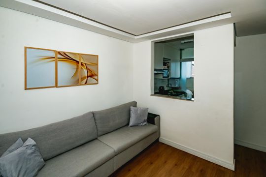 Sala de apartamento à venda com 2 quartos, 112m² em Serrano, Belo Horizonte