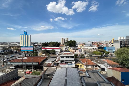 Área de Serviço Vista de apartamento à venda com 3 quartos, 140m² em Vila Alzira, Santo André