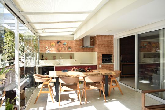 Sacada de apartamento à venda com 3 quartos, 150m² em Vila Monte Alegre, São Paulo