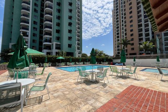 Área comum de apartamento para alugar com 3 quartos, 198m² em Barra da Tijuca, Rio de Janeiro