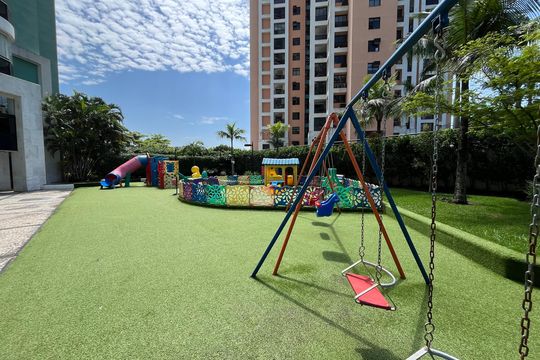 Área comum de apartamento para alugar com 3 quartos, 198m² em Barra da Tijuca, Rio de Janeiro