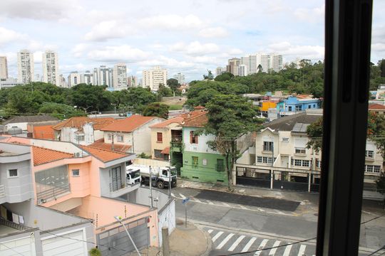 Vista da Suíte de apartamento à venda com 1 quarto, 70m² em Vila Monumento, São Paulo