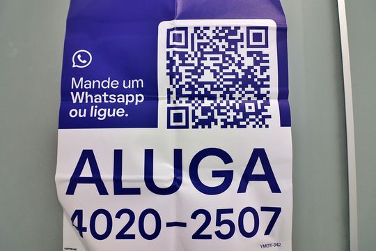 QR CODE  de apartamento para alugar com 1 quarto, 48m² em Vila Santa Luzia, São Bernardo do Campo