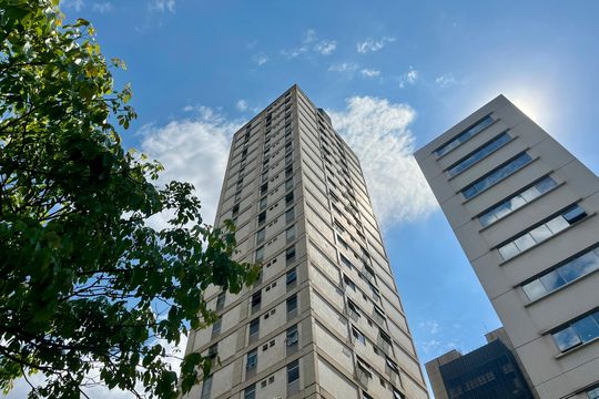 Fachada de apartamento para alugar com 3 quartos, 130m² em Santo Agostinho, Belo Horizonte