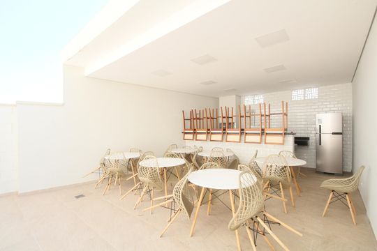 Área comum - Churrasqueira de apartamento à venda com 2 quartos, 70m² em Portal do Morumbi, São Paulo