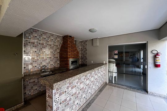 Área Gourmet de apartamento para alugar com 3 quartos, 80m² em Castelo, Belo Horizonte