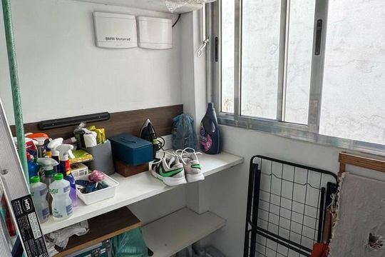 Área de serviço de apartamento para alugar com 1 quarto, 75m² em Vila Monumento, São Paulo