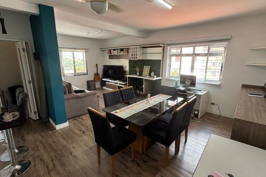 Sala de apartamento para alugar com 1 quarto, 75m² em Vila Monumento, São Paulo