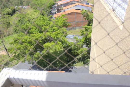 Varanda da Sala de apartamento para alugar com 2 quartos, 56m² em Parque Continental Ii, Guarulhos