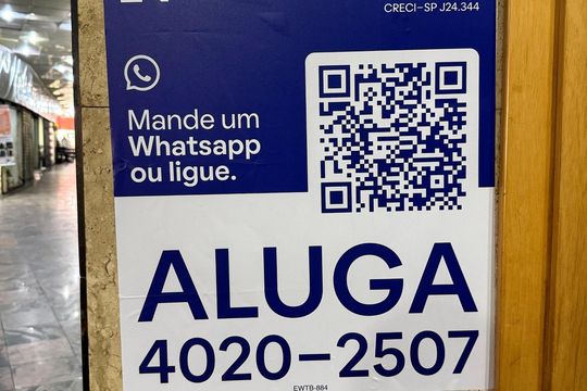 Apartamento para alugar com 1 quarto, 34m² em República, São Paulo