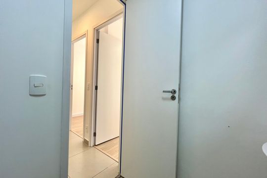 Banheiro de apartamento para alugar com 2 quartos, 36m² em Jardim Oriental, São Paulo