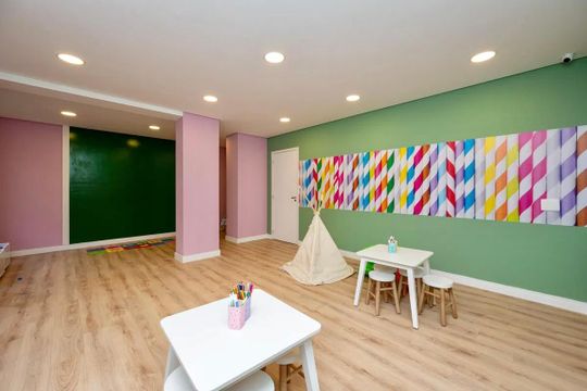 Área comum - Brinquedoteca  de apartamento para alugar com 2 quartos, 36m² em Jardim Oriental, São Paulo