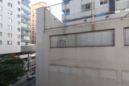 Vista da suíte 2 de apartamento para alugar com 3 quartos, 158m² em Pompéia, Santos
