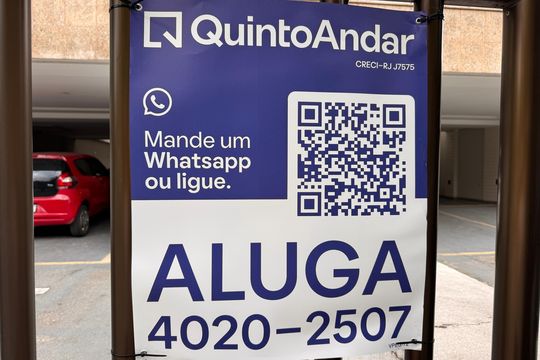 Plaquinha Quinto Andar de apartamento para alugar com 2 quartos, 78m² em Recreio dos Bandeirantes, Rio de Janeiro