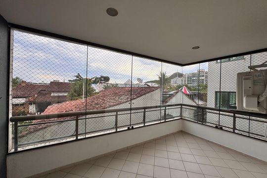 Varanda de apartamento para alugar com 2 quartos, 78m² em Recreio dos Bandeirantes, Rio de Janeiro