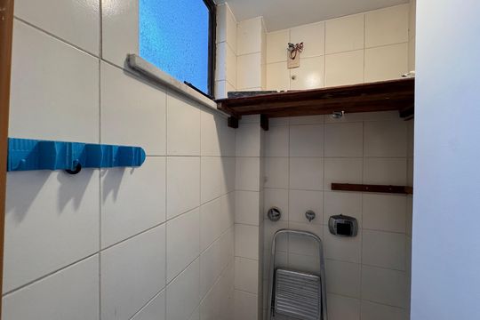 Cozinha e Área de Serviço - Banheiro de apartamento para alugar com 2 quartos, 78m² em Recreio dos Bandeirantes, Rio de Janeiro