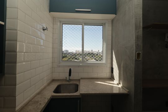 Área de Serviço de apartamento para alugar com 1 quarto, 38m² em Cambuci, São Paulo