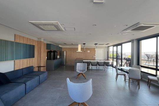 Área comum de kitnet/studio à venda com 1 quarto, 30m² em Sumaré, São Paulo