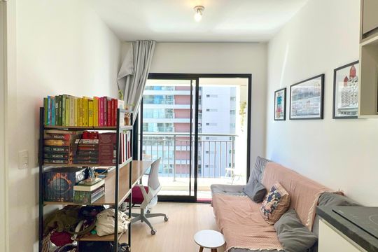 Sala de kitnet/studio à venda com 1 quarto, 30m² em Sumaré, São Paulo