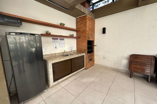 Área comum - Churrasqueira de apartamento para alugar com 2 quartos, 47m² em Del Castilho, Rio de Janeiro