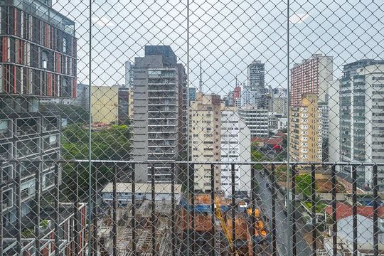 Vista Varanda de apartamento para alugar com 1 quarto, 31m² em Cerqueira César, São Paulo