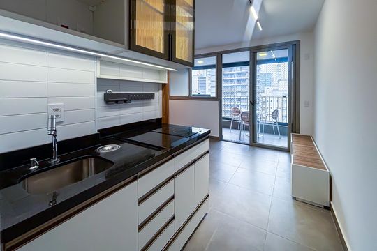Apartamento para alugar com 1 quarto, 31m² em Cerqueira César, São Paulo