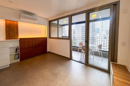 Apartamento para alugar com 1 quarto, 31m² em Cerqueira César, São Paulo