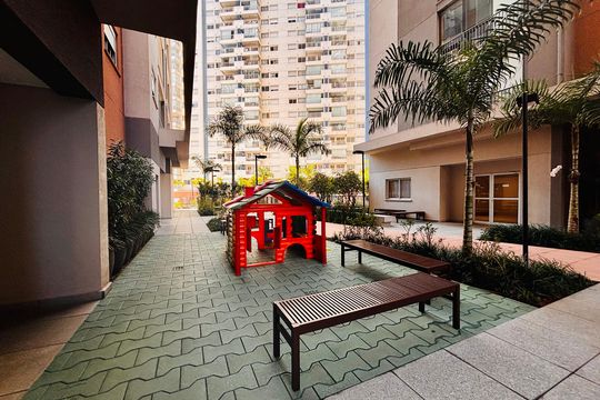 Área comum - Playground de apartamento para alugar com 2 quartos, 52m² em Alphaville Empresarial, Barueri