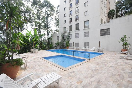 Área comum de apartamento para alugar com 2 quartos, 60m² em Vila Andrade, São Paulo