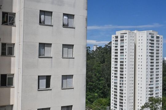 Vista do Quarto 1 de apartamento para alugar com 2 quartos, 60m² em Vila Andrade, São Paulo