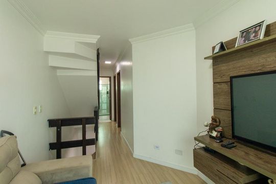 Sala de TV de casa para alugar com 3 quartos, 255m² em Bairro Alto, Curitiba