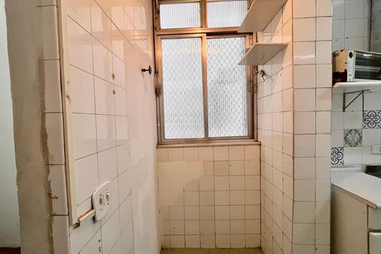 Cozinha de apartamento para alugar com 2 quartos, 90m² em Copacabana, Rio de Janeiro