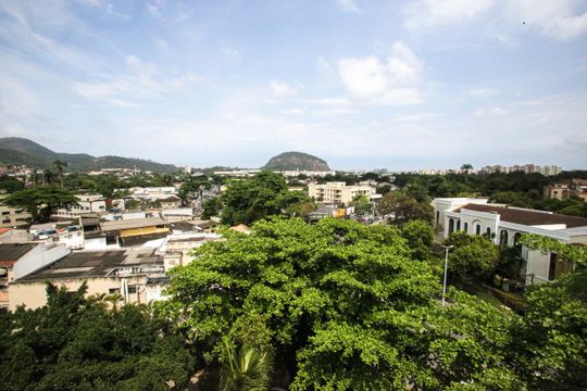 Vista da Área Comum de apartamento para alugar com 1 quarto, 40m² em Freguesia de Jacarepaguá, Rio de Janeiro