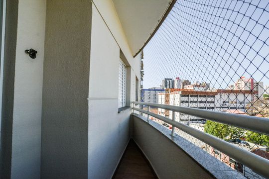 Varanda da Sala de apartamento à venda com 3 quartos, 90m² em Vila Santa Teresa, Santo André