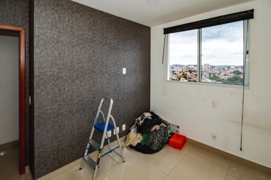 Quarto de apartamento para alugar com 2 quartos, 57m² em Rio Branco, Belo Horizonte