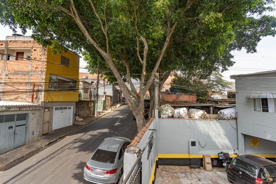 Vista da área de serviço  de casa para alugar com 1 quarto, 35m² em Vila Clara, São Paulo