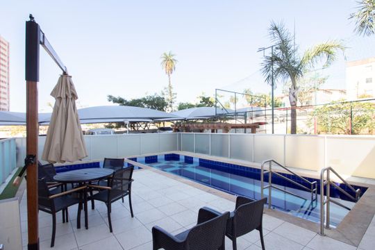 Área comum - Piscina de apartamento à venda com 3 quartos, 70m² em Serrano, Belo Horizonte