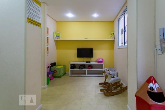 Área comum - Brinquedoteca  de apartamento para alugar com 2 quartos, 48m² em Planalto, São Bernardo do Campo