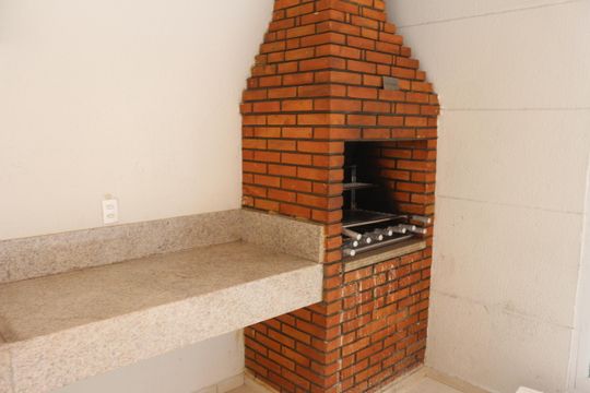 Área comum - Churrasqueira de apartamento à venda com 2 quartos, 69m² em Fundação, São Caetano do Sul