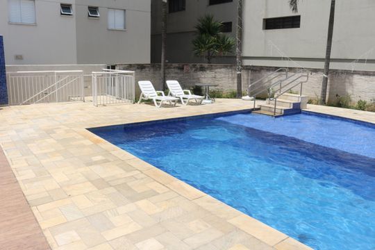 Área comum - Piscina de apartamento à venda com 2 quartos, 69m² em Fundação, São Caetano do Sul