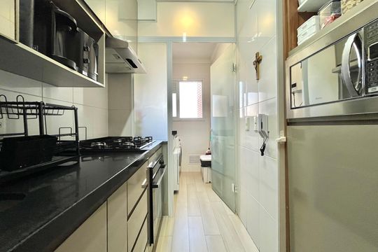 Cozinha de apartamento à venda com 2 quartos, 68m² em Vila Mascote, São Paulo