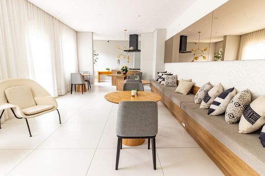 Área comum de apartamento para alugar com 2 quartos, 34m² em Tatuapé, São Paulo