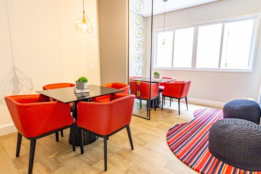 Área comum de apartamento para alugar com 2 quartos, 34m² em Tatuapé, São Paulo
