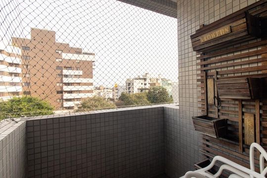 Varanda da Sala de apartamento à venda com 3 quartos, 120m² em Vila Izabel, Curitiba