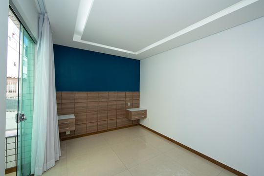 Suíte de apartamento à venda com 3 quartos, 94m² em Carlos Prates, Belo Horizonte