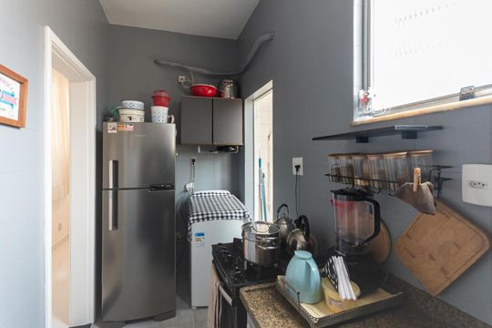 Cozinha e Área de Serviço de apartamento à venda com 2 quartos, 60m² em Andaraí, Rio de Janeiro
