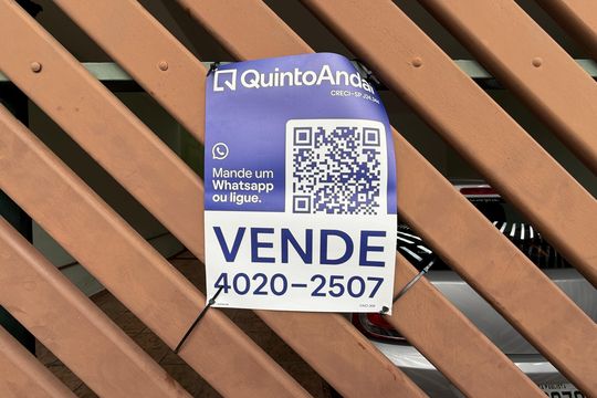 Plaquinha instalada COD VAIO-309 de casa à venda com 4 quartos, 170m² em Jardim Mirante, Várzea Paulista