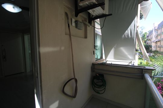 Varanda de apartamento à venda com 2 quartos, 50m² em Jacarepaguá, Rio de Janeiro